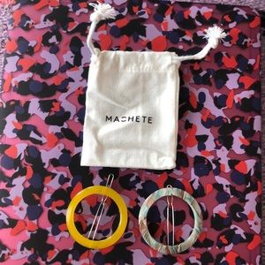 X2 new machete hair clips